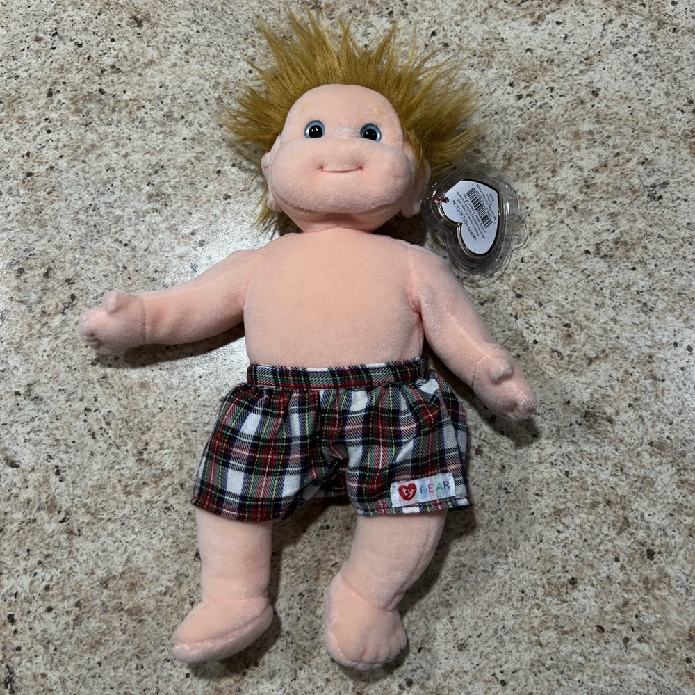 Ty Beanie Kids - Chipper - Stuffed Boy Doll